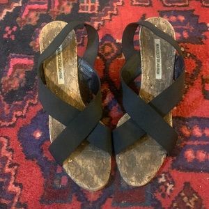 Manolo Blahnik  Strappy Wedges | 39.5